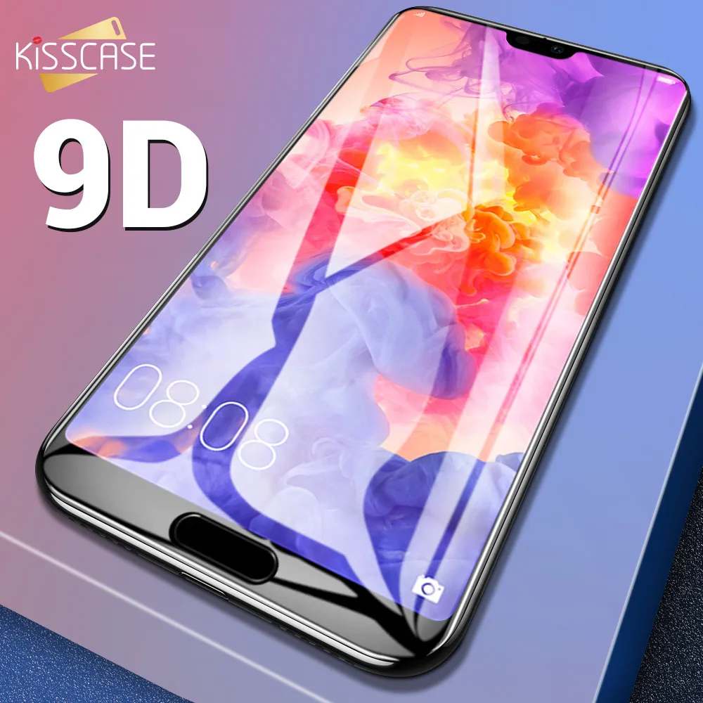 9H закаленное стекло KISSCASE для Huawei P40 Pro Lite P30 P20 Защита экрана Hova 4 P Smart Honor V20 8X
