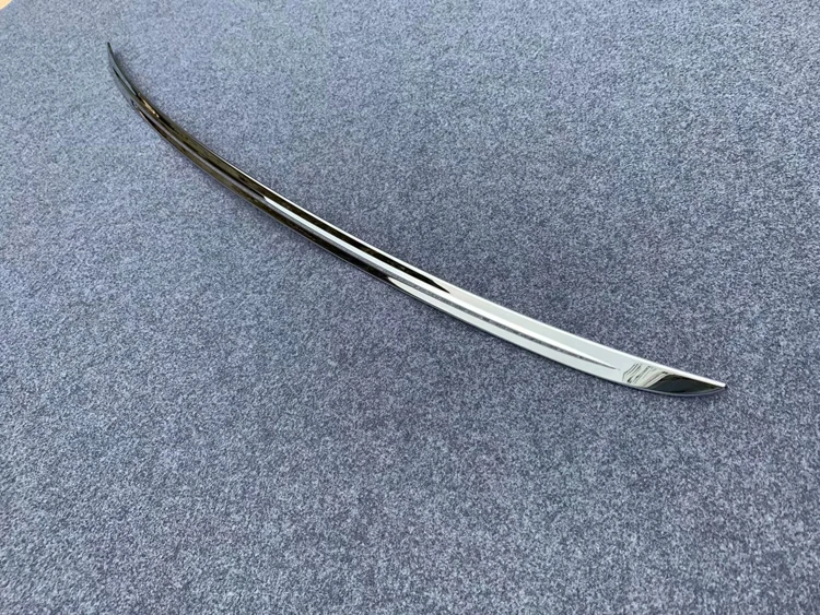 Для Tesla Model 3 2017 2018 2019 Крышка для задней двери из нержавеющей стали Накладка