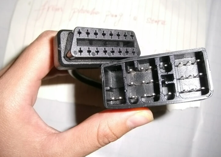 Для Toyota 22 Pin To 16 Female OBD 2 obdii obd2 кабель переходник автомобильный диагностический
