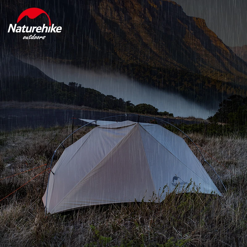 Палатка Naturehike туристическая Ультралегкая нейлоновая двухслойная Y образная