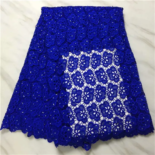 Fashionable high quality african cord lace fabric chemical water soluble guipure African swiss voile pfl9-19 | Дом и сад