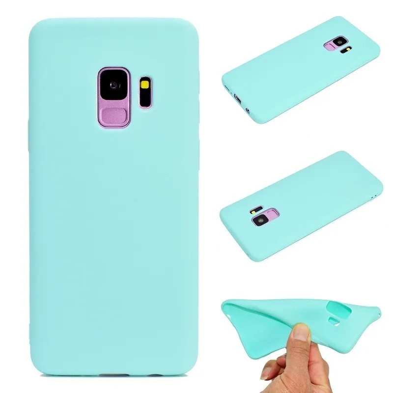 Разноцветный силиконовый чехол для телефона чехол для samsung Galaxy S6 S7 S8 S9 край J3 J5 J7 J4 J6 A3 A5 A7 A6 A8 плюс чехол