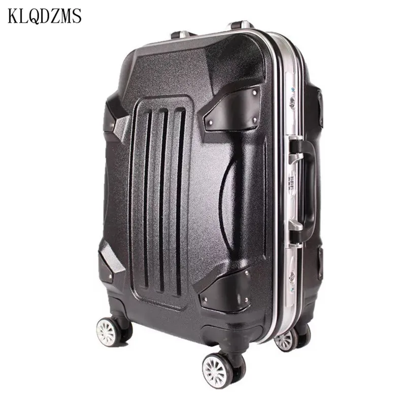 

KLQDZMS 20/24 inch ABS students spinner trolley suitcase creative Travel luggage rolling suitcase women business Boarding box