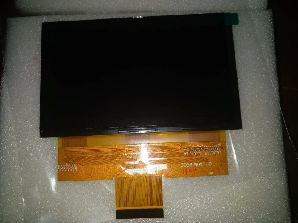 Новинка 5 дюймовый ЖК экран Φ C058GWW1 для CL720 CL720D CL760 0|resolution|8 inch screen |