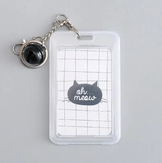 NO.15 1pcs Cute Cactus Card Case Cartoon Cat Card Cover Fashion Card Holder Kids Gift Office School Supplies Stationery - Color: NO.15