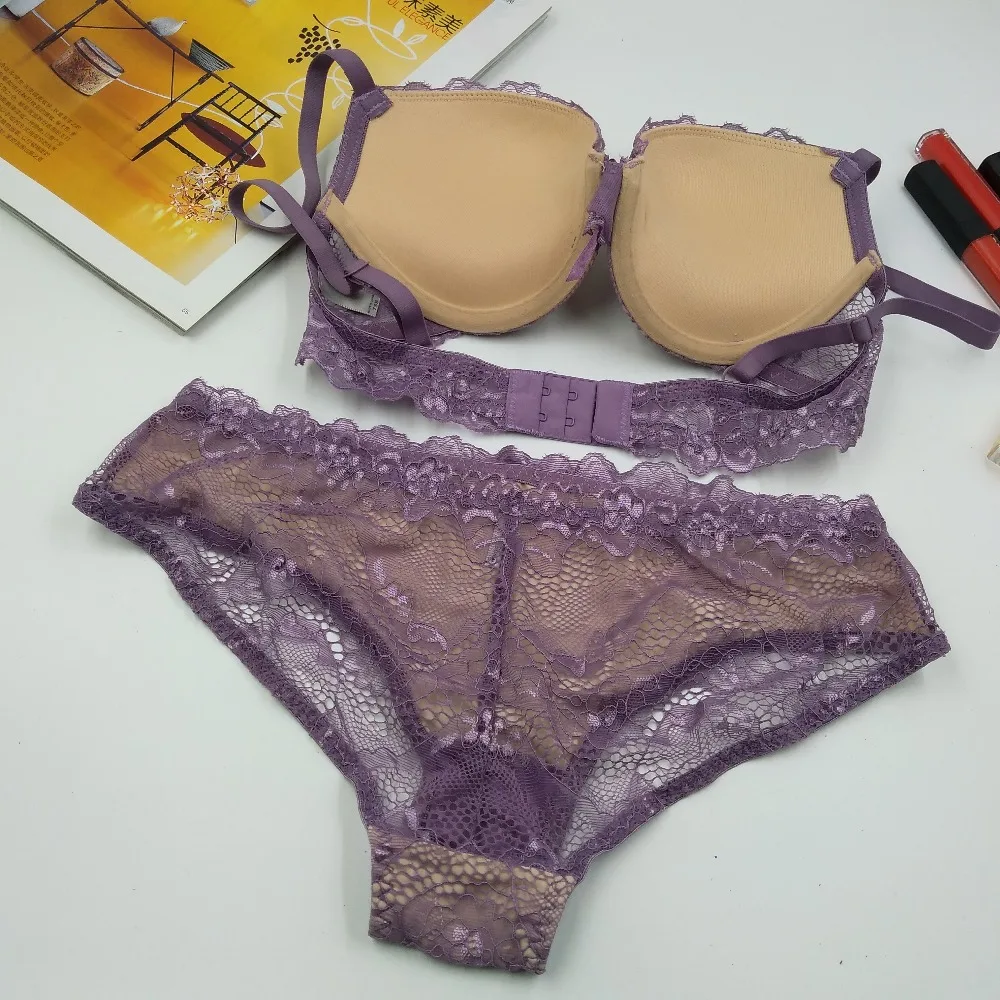 Осенне зимний новый высококачественный бюстгальтер с кружевной прострочкой