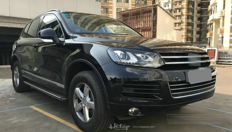 Подходит для VW Touareg 2003- боковая панель боковая ступенчатая Беговая доска, ISO9001 качество, уплотненный дизайн, может выдержать вес 5 человек