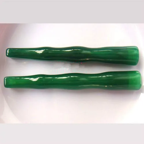Натуральный мерный нефритовый держатель для сигарет и труба в горловине|agate