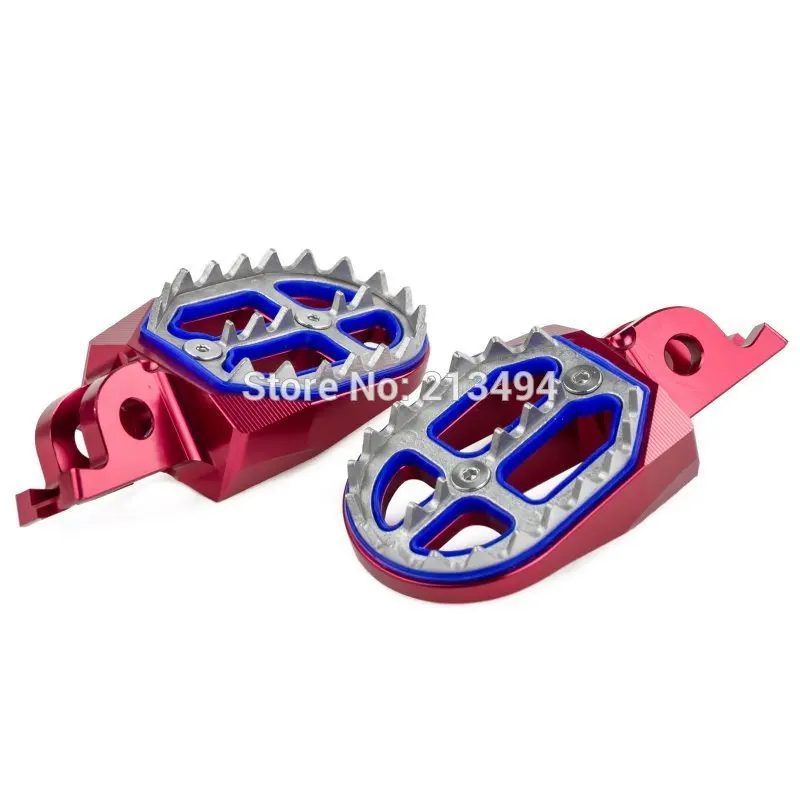 CNC Pro укус подножки для ног Honda CRF250R CRF450R CRF150R CRF250L/M CR125R CR250R CRF250X CRF450X|Подставки под