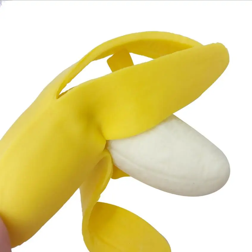 5001 моделирование Jumbo Banana Squeeze Mochi Healing Fun Kawaii Игрушка снятие стресса игрушка