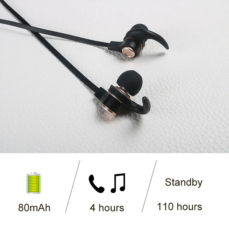 Bluetooth Беспроводные наушники с микрофоном super bass hifi гарнитура 4D стерео спортивные