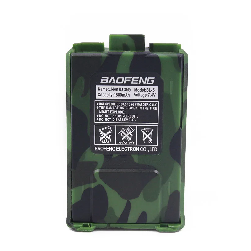 Оригинальная батарея BAOFENG Φ 7 4 V 1800mAh для рации Baofeng|Рации| |
