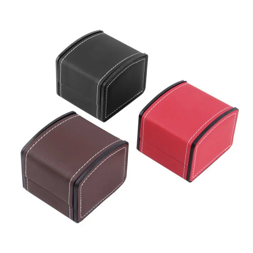 Демонстрационная коробка из искусственной кожи чехол Подарочная для часов