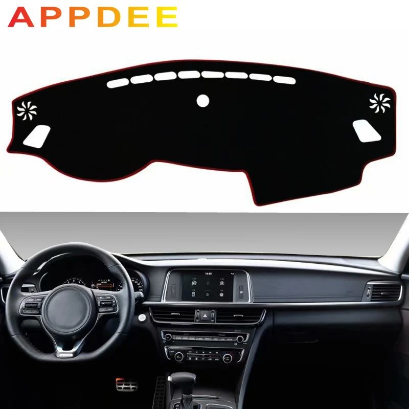 APPDEE для Kia Optima K5-, чехлы для автомобиля, коврик для приборной панели, солнцезащитный козырек, крышка для приборной панели, на заказ