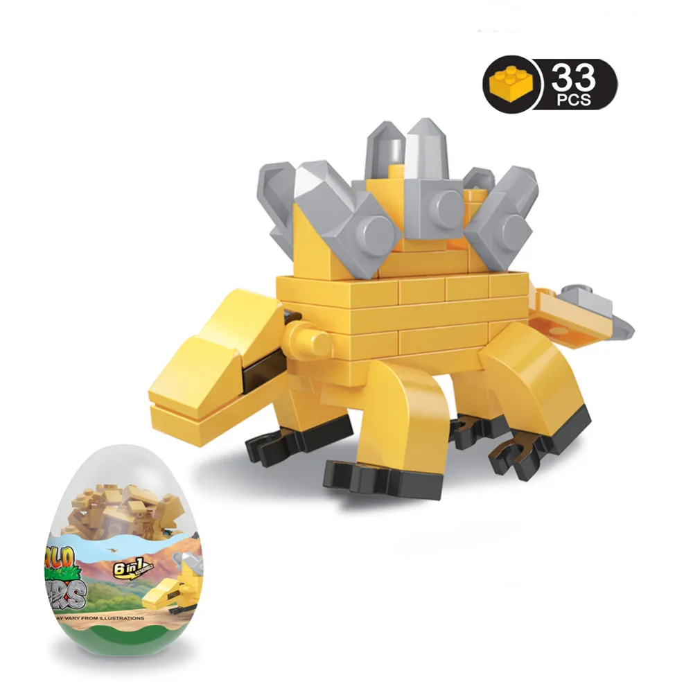 6 в 1 пластиковые пазлы Детские игрушки Монтессори сборе деформационные яйца