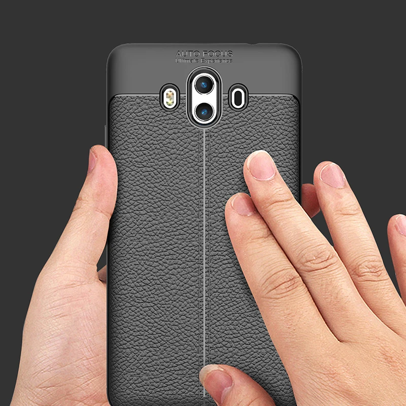 Huawei Mate 10 case Leather Back Soft TPU Luxury Cover Shockproof Mobile Phone Cases Silicone Shell for Mate10 Pro Case |