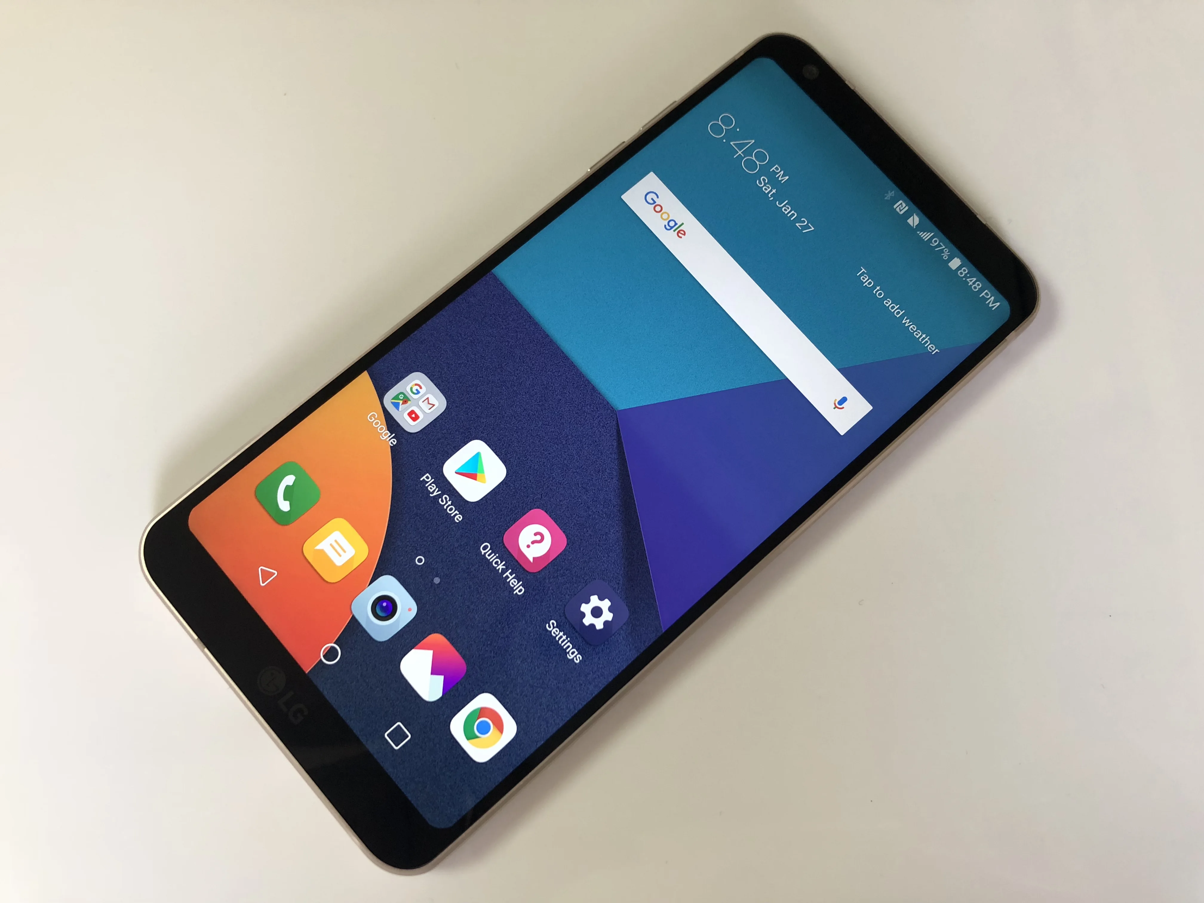 Разблокированный LG G6 4G Оперативная память 32G/64 Встроенная память 13MP 5,7 ''4 аппарат не привязан к оператору сотовой связи мобильного телефона с одной Sim-картой H870 H871 H872 H873 VS988 Dual sim H870DS
