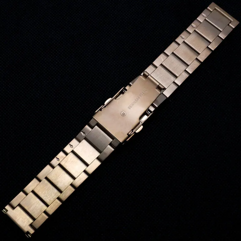 Ремешок для часов GD015922 розовый золотой 22 мм|strap story|strap handstrap band |