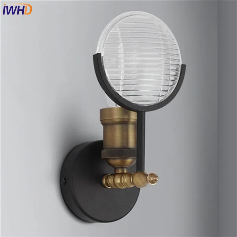 Loft Style Industrial Vintage LED Wall Light Fixtures Iron Antique Lamp Home Decor Bedside E27 Bulb Edison Sconce Lighting | Лампы и