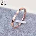 ZN 2021 модное кольцо для женщин титановая сталь нержавеющая сталь Ювелирные изделия мужские кольца парные кольца обручальное кольцо