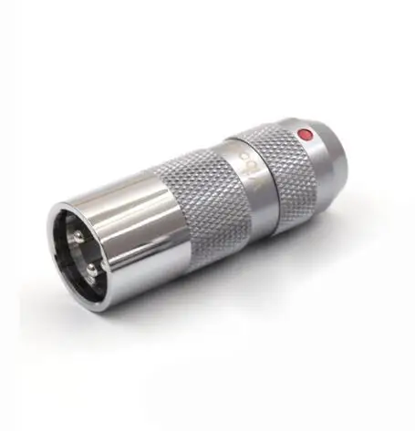 Male plug 4 шт. Viborg 99.998% Чистая медь родиевое покрытие Соединительный Штепсель XLR аудио кабель баланс 3Pin - Цвет: Male plug