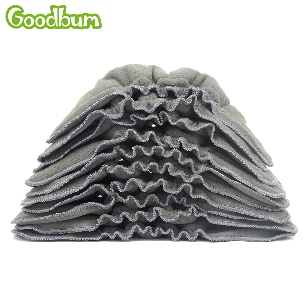Goodbum 5/10 шт. многоразовая вставка Детские ткань пеленки вставки изменение гильзы
