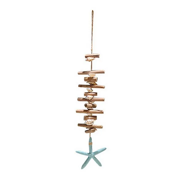 starfish blue Driftwwood seahorse подвеска Морская звезда домашнее подвесное украшение в средиземноморском стиле Подвеска для DIY Дисплей Настенный декор - Цвет: starfish blue