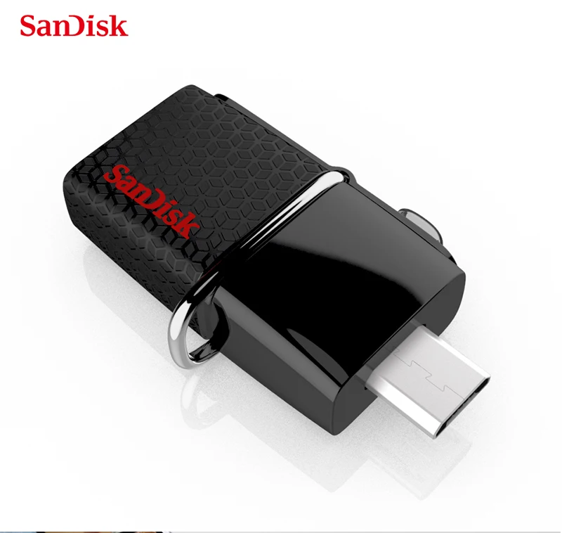 SanDisk 130 МБ/с. ultra Dual флэш-накопитель USB OTG sddd2 16 ГБ 32 64 3.0 Флеш накопитель Бесплатная