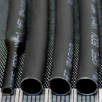 1 20meters 21 black 4mm 80mm diameter heat shrink heatshrink tubing tube sleeving wrap wire insulation sleeve