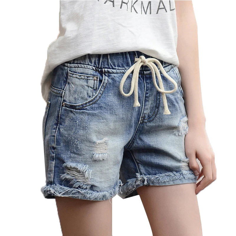 Джинсовые шорты для женщин Весна 2020 новая Корейская версия лета была тонкой