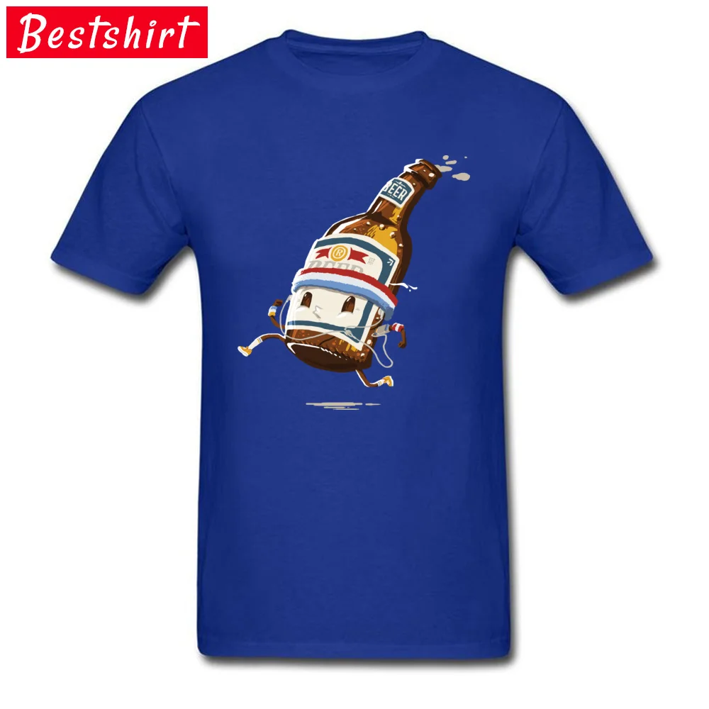 Футболка мужская с круглым вырезом смешная короткая рубашка надписью Beer Escape Europe
