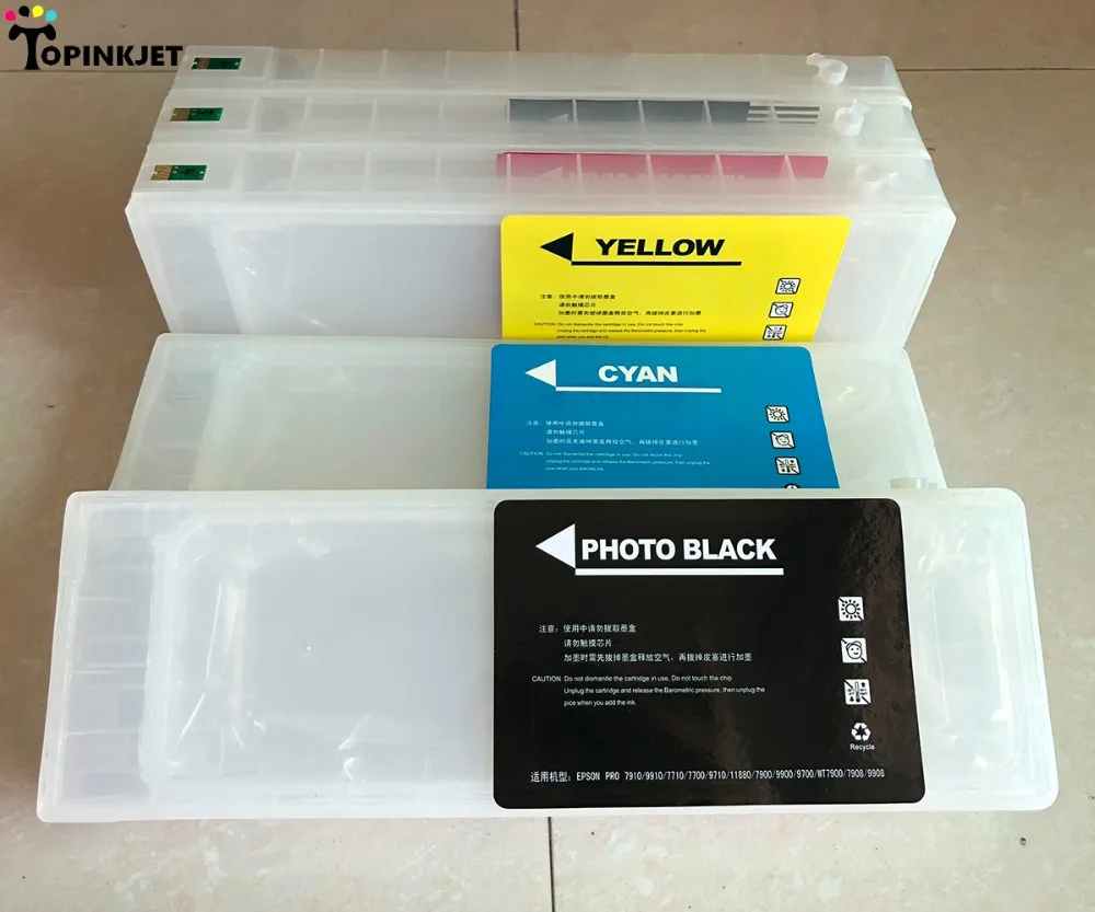 Многоразовый картридж для принтера Epson Stylus Pro 7700 7710 9700 9710 | Компьютеры и офис