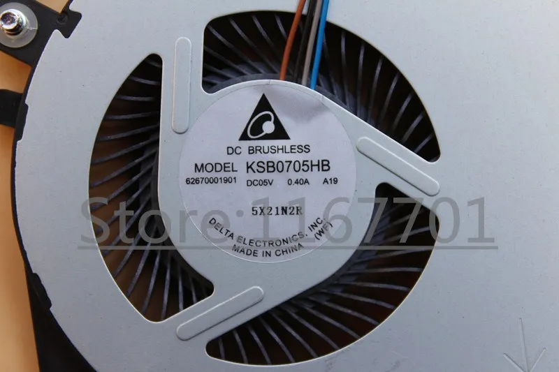 

New Original Laptop/Notebook CPU Cooling Fan For HP ZBook 15U G2 KSB0705HB-A19 EF50060S1-C360-S9A 6043B0172101 796898-001