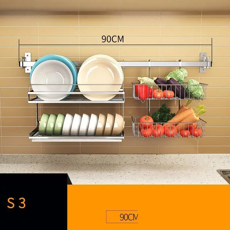 Version A Keuken Especias Cosina поставки органайзер для холодильника из нержавеющей стали Cocina Organizador кухонная стойка для хранения - Цвет: Version A