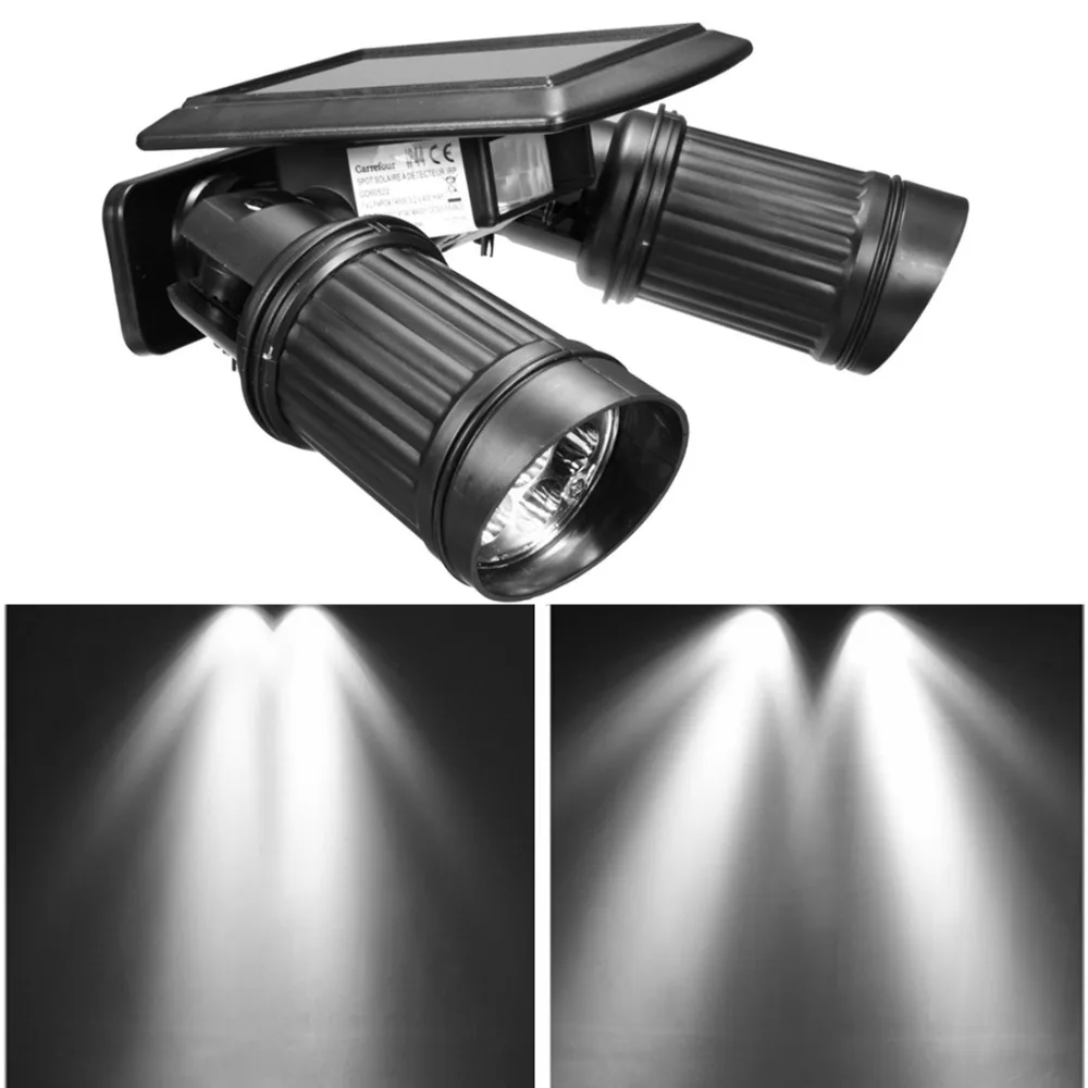 Уличный светодиодный светильник на солнечной батарее с датчиком движения PIR