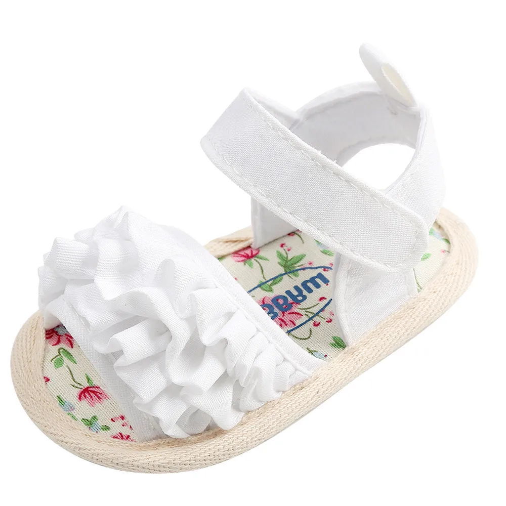 Newborn Baby Girl Shoes Lovely Flower Shoe Casual Comfortable Shoes Sneaker Anti-slip Soft Sole Toddler Shoes zapatos para bebe