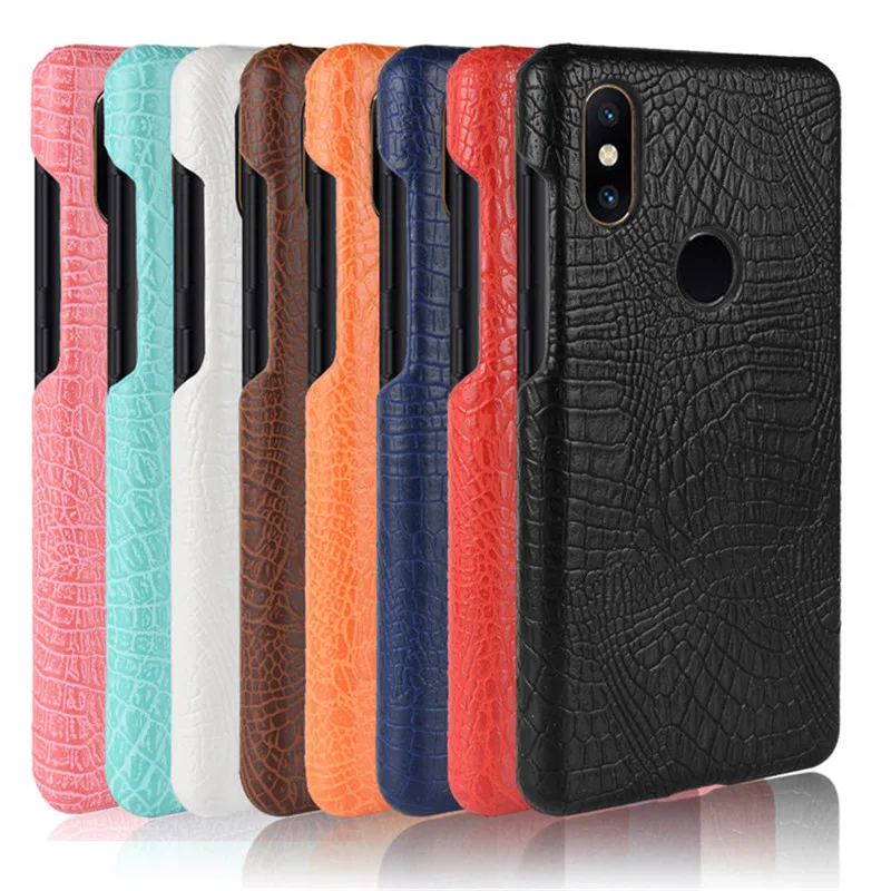 

New For Xiaomi Redmi 6 Pro Case Xiaomi Redmi6 Pro Luxury Retro Crocodile Skin Cover For Xiaomi Redmi 6 Pro 5.84" Phone Bag Case