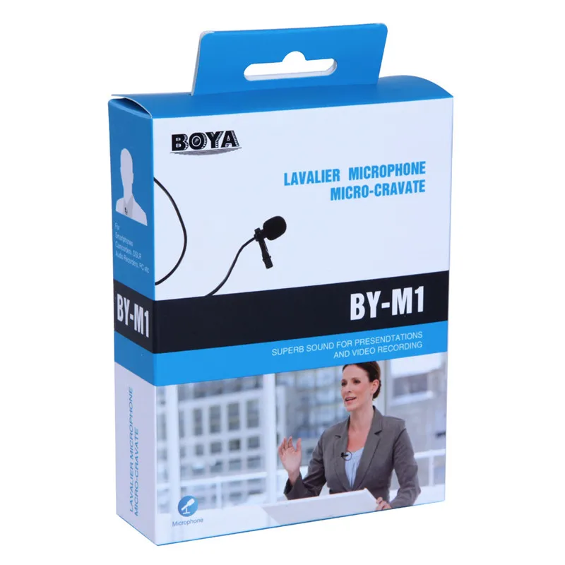 BOYA BY-M1 петличный нагрудный всенаправленный конденсаторный записывающий