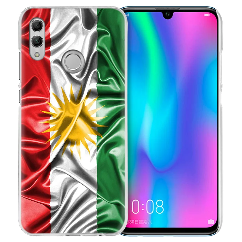 Курдистана чехол с флагом для huawei Honor 8X Y9 9 10 Lite Play 7C 8C 8S 8A фотоаппаратов моментальной печати 7S 7A Pro V20 20i Y6 Y7 Y5 жесткий чехол из ПК для телефона Coque