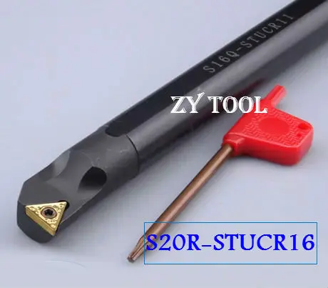 

Free shipping S20R-STUCR/L16 Internal Turning Tool Factory outlets, the lather,boring bar,Cnc Tools, Lathe Machine Tools