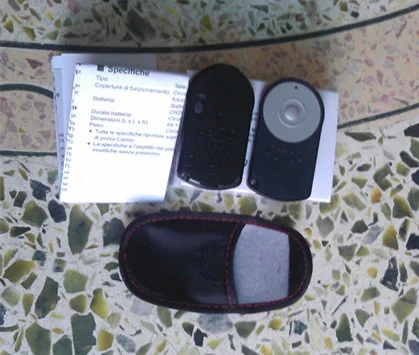 20 шт./лот ИК беспроводной пульт дистанционного управления для 60D 600D 550D RC-6 с