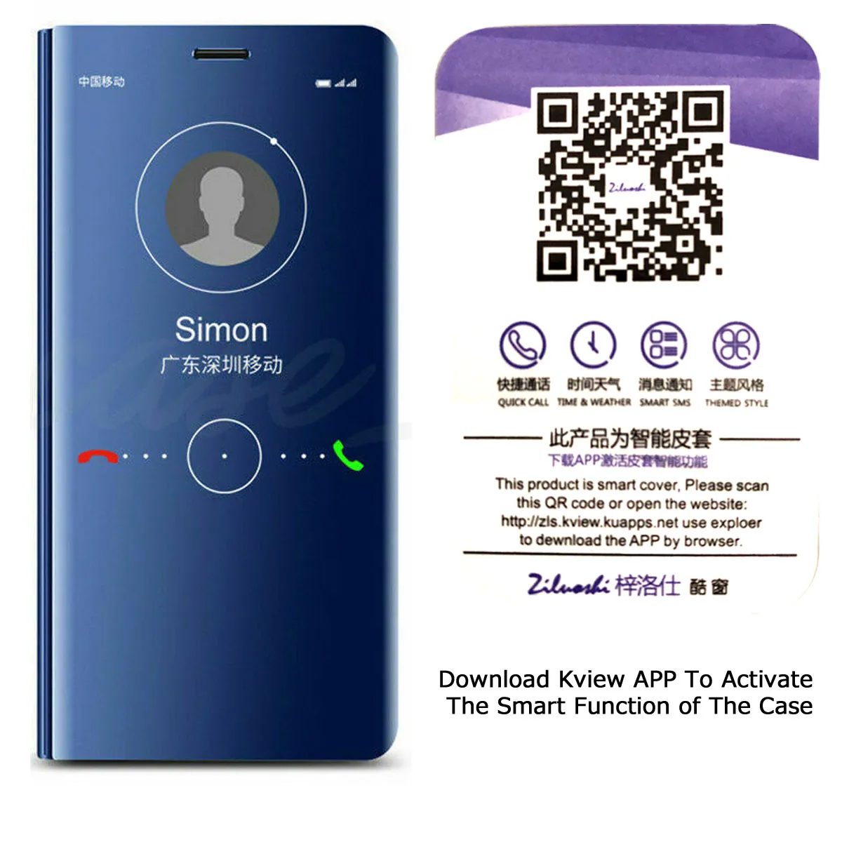 Прозрачный умный флип-чехол с зеркальной подставкой для Huawei P20 P30 lite Pro P 20 30