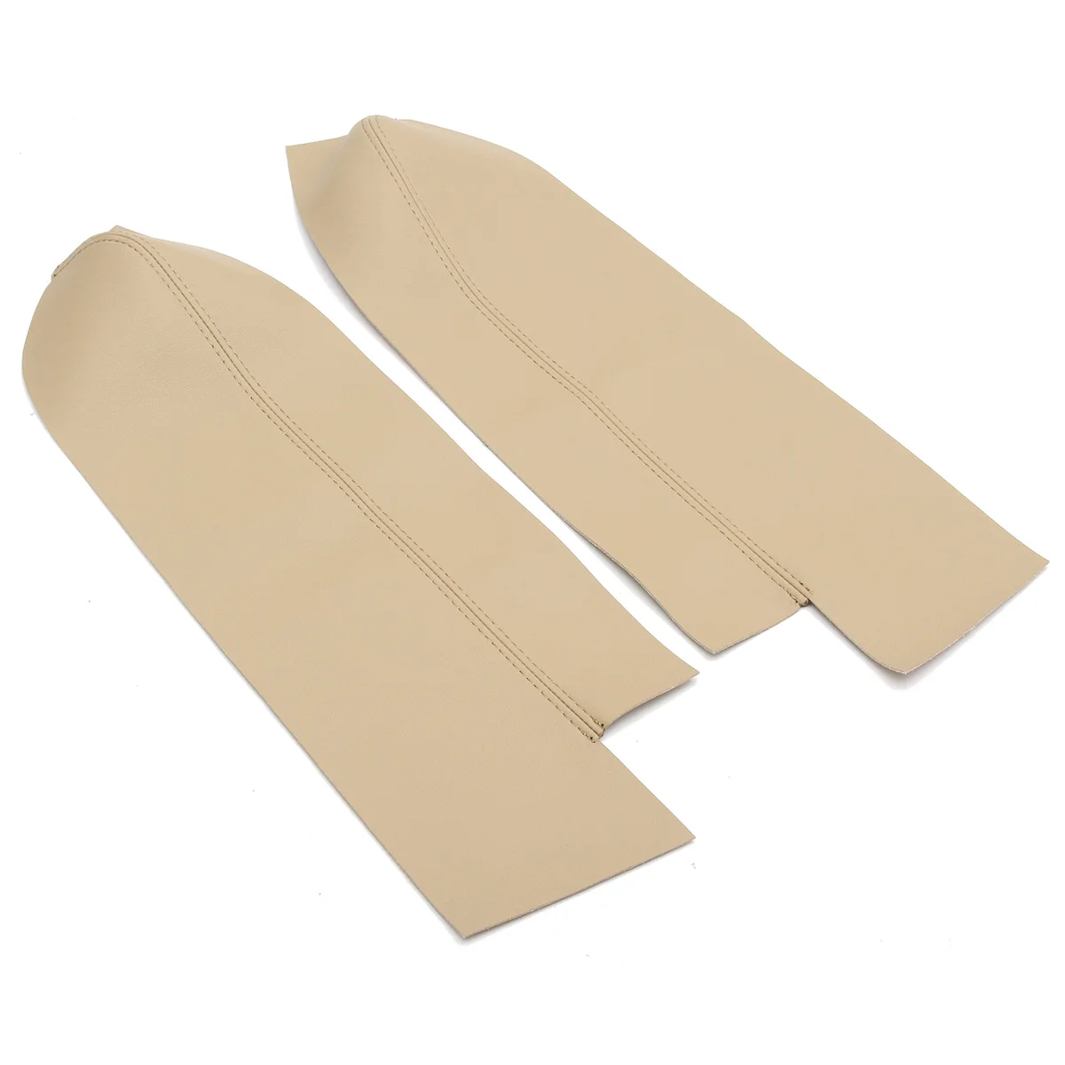 Pair Black/Beige Car Real Leather Front Door Panels Armrest Cover For Honda CRV 2007 2008 2009 2010 2011 2012 | Автомобили и