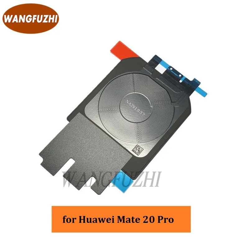 WANGFUZHI для Huawei Mate 20 Pro беспроводной зарядный приемник и чип антенны NFC гибкий кабель