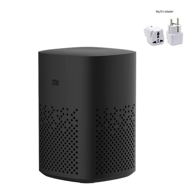 Add Big EU Adapter Xiaomi Xiaoai динамик универсальный пульт дистанционного управления версия AI Bluetooth Голосовое управление 2,4 ГГц музыкальный плеер динамик умный дом - Цвет: Add Big EU Adapter
