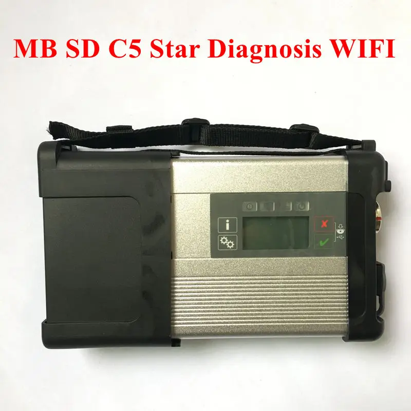 2019 Лучшее Качество MB SD C5 Connect компактный 5 звезд диагностики с Wi Fi для автомобилей