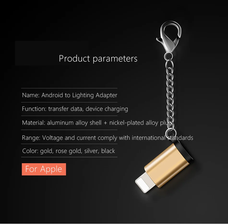 Адаптер OTG для iphone X 7 8 6 5 Plus XS MAX XR Синхронизация данных зарядное устройство Micro USB