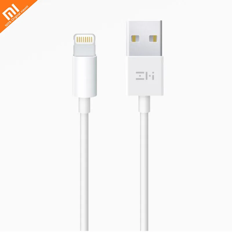 Оригинальный кабель для передачи данных xiaomi mijia ZMI 1 метр белый iphone Ipad ipod MFI