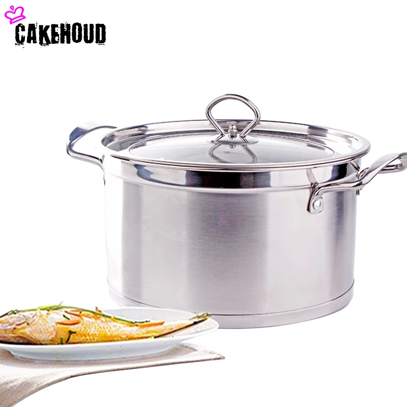Кастрюля CAKEHOUD из нержавеющей стали диаметр 18 26 см для консервирования пищи|stainless