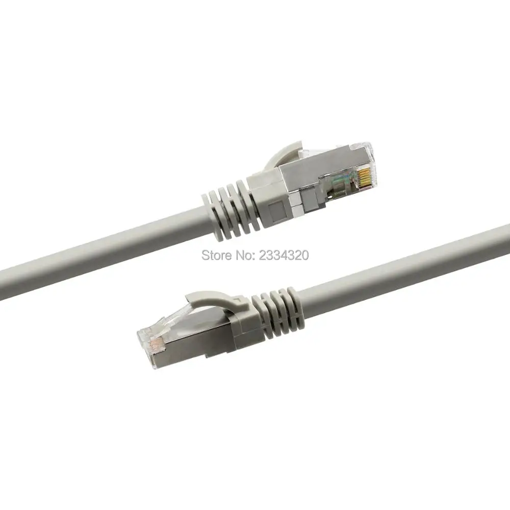 CAT7 10 гигабитный 600 МГц Ethernet патч-кабель для модемного маршрутизатора LAN